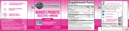 Label for Women's Probiotic Berry Flavor