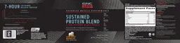 Label for Sustained Protein Blend Peanut Butter Marshmallow