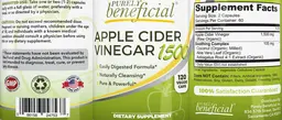 Label for Apple Cider Vinegar 1500