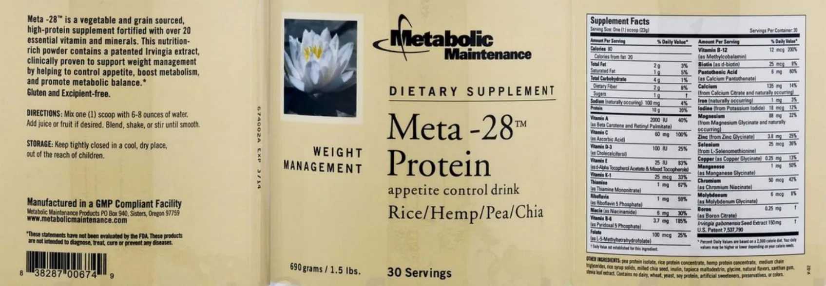 Label for Meta-28 Protein
