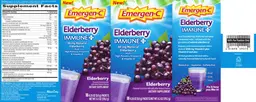Label for Immune+ Elderberry