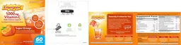 Label for 1,000 mg Vitamin C Super Orange