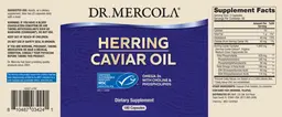 Label for Herring Caviar Oil