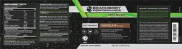 Label for Recover Chocolate Flavored