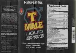T Male Liquid Mixed Berry Flavor
