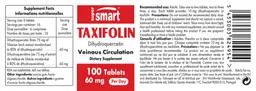 Label for Taxifolin 60 mg
