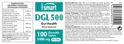 Label for DGL 500 3000 mg