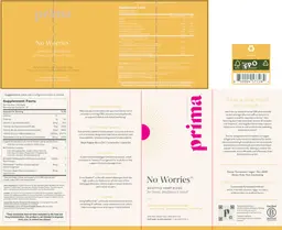 Label for No Worries