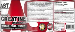 Label for Micronized Creatine Monohydrate
