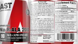 Label for Stabilized Na-R-ALA 200