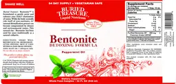 Label for Bentonite Detoxing Fomula