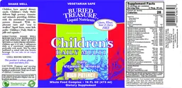 Label for Children's Daily Multi