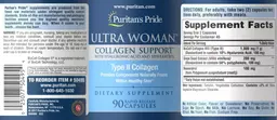 Label for Ultra Woman Collagen Support