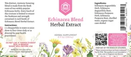 Label for Echinacea Blend