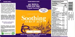 Label for Soothing Syrup ACF