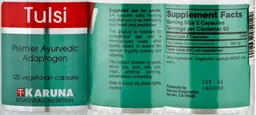 Label for Tulsi