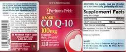 Label for Q-Sorb Co Q-10 100 mg