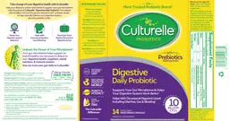 Label for Digestive Daily Probiotic