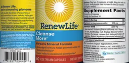 Label for Cleanse More