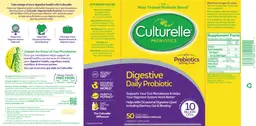 Label for Digestive Daily Probiotic