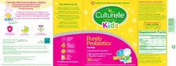 Label for Purely Probiotics Packets No Flavor Added
