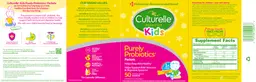 Label for Purely Probiotics Packets No Flavor Added