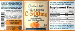Label for C-500 mg
