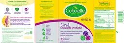Label for 3-in-1 Complete Probiotic