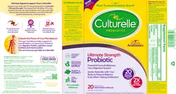 Label for Ultimate Strength Probiotic