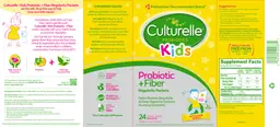 Label for Probiotic + Fiber Regularity Packets