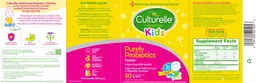Label for Purely Probiotics Packets No Flavor Added