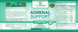 Label for Adrenal Support