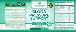 Label for Blood Pressure Support