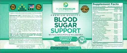 Label for Blood Sugar Support