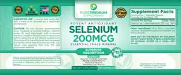 Label for Selenium 200 mcg