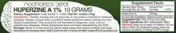 Label for Huperzine A 1%
