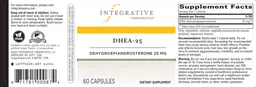 Label for DHEA-25