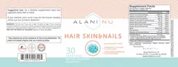 Label for Hair Skin & Nails