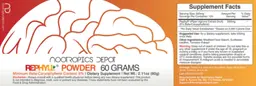 Label for Rephyll Powder