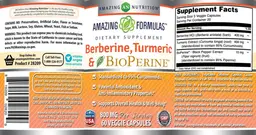 Berberine, Turmeric & BioPerine