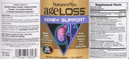 Label for Kidney Support