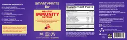 Label for Healthy Immunity Daytime Elderberry Flavor
