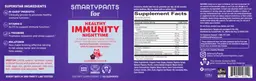 Label for Healthy Immunity Nighttime Elderberry Flavor