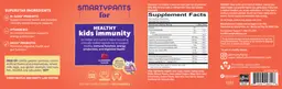 Label for Healthy Kids Immunity Elderberry Flavor