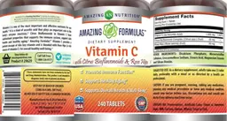 Vitamin C with Citrus Bioflavonoids & Ro