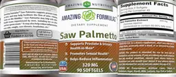Saw Palmetto 320 mg
