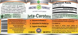 Beta-Carotene 25,000 IU