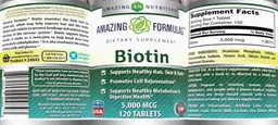 Biotin 5,000 mcg