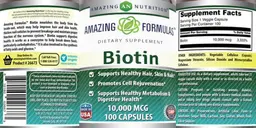 Biotin 10,000 mcg