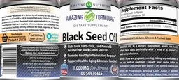 Black Seed Oil 1,000 mg